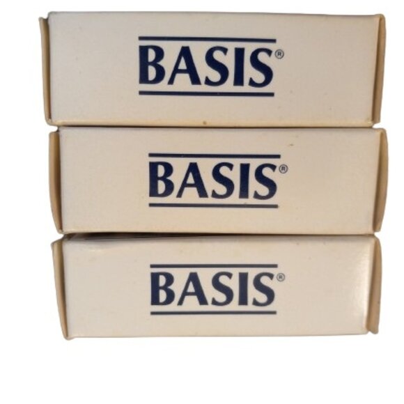 Basis Vintage Bar Soap Lot Of 3 Travel Size 1 oz Combination Skin NOS 1994 - Picture 7 of 7